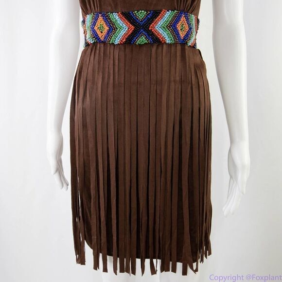 Dreamgirl Sexy Tribal Trouble Indian Costume,‎ size 1X-2XX - Picture 6 of 13